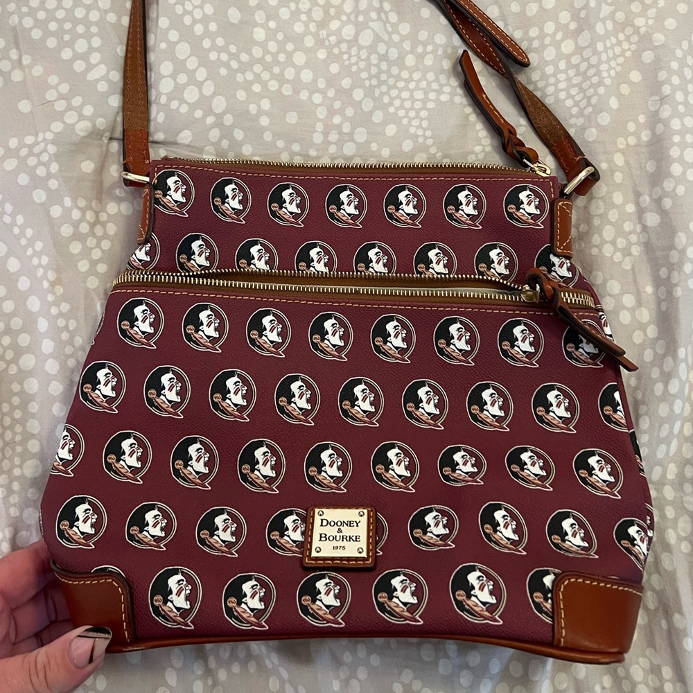 Dooney & Bourke FSU Florida state hipster purse